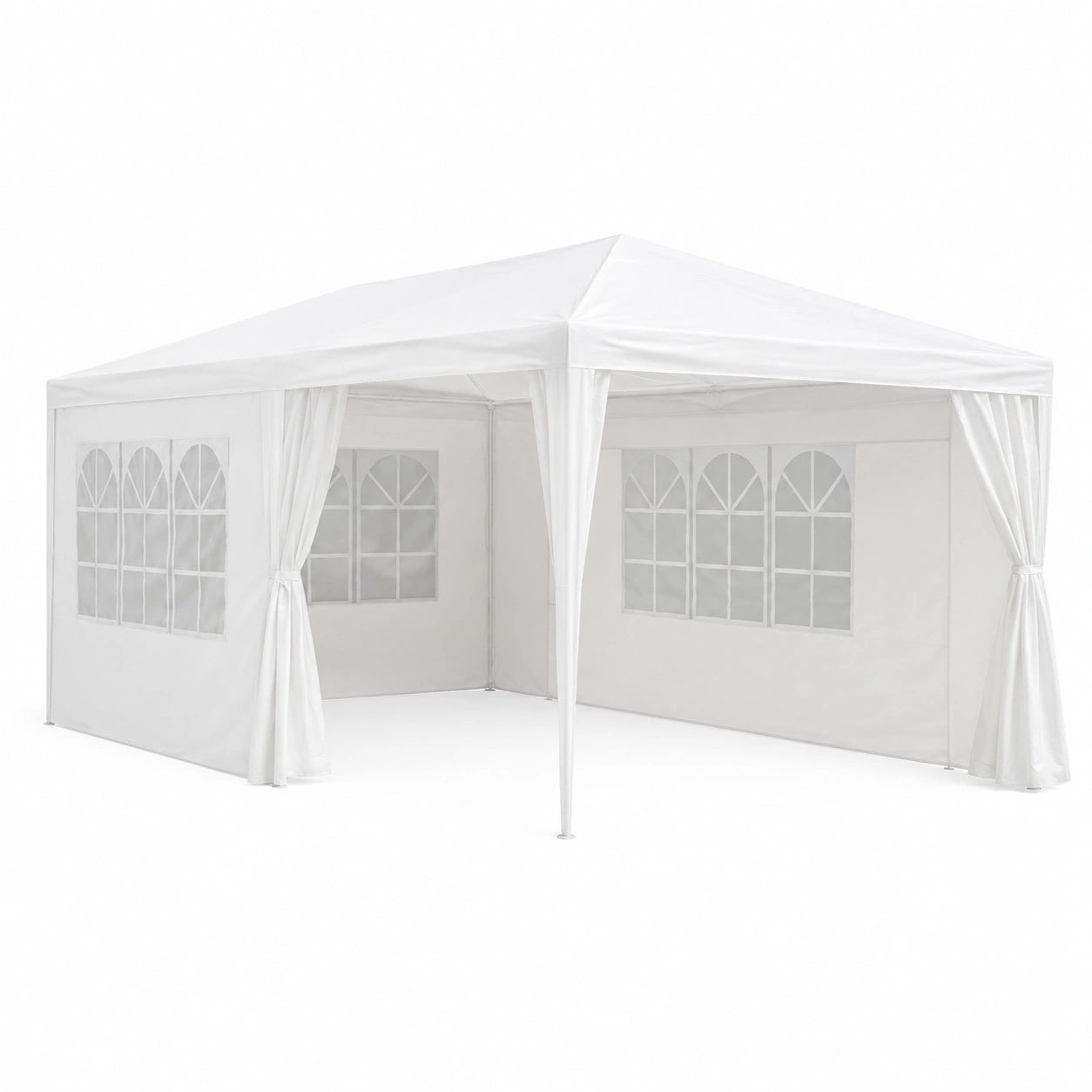 Gazebo da Giardino 3x6 m per Eventi, Impermeabile e Resistente ai Raggi UV