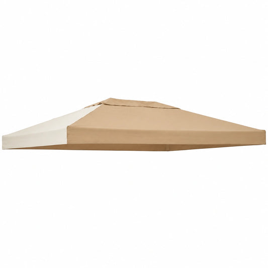 Copertura Impermeabile per Gazebo 3x4 m in Poliestere con Protezione UV