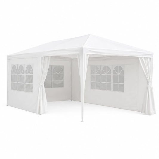 Gazebo da Giardino 3x6 m per Eventi, Impermeabile e Resistente ai Raggi UV