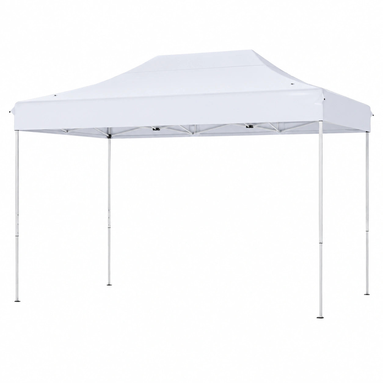 Tenda da Giardino Pieghevole 3x4,5m Impermeabile e Antivento con Borsa a Ruote