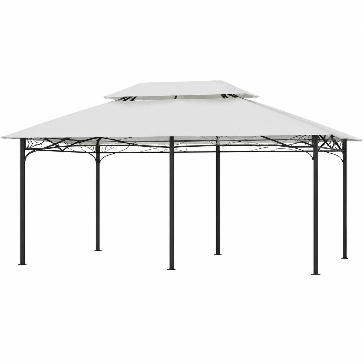 Copertura Sostitutiva per Gazebo 3x4 con Ventilazione Ecrù