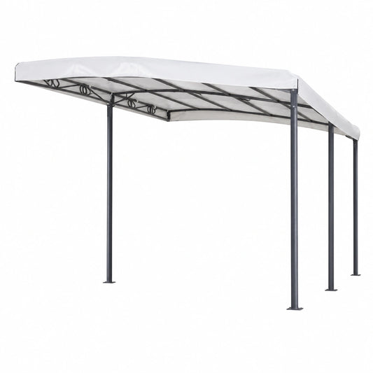 Gazebo in Metallo da Parete Minorca 3x4 MT per Giardino