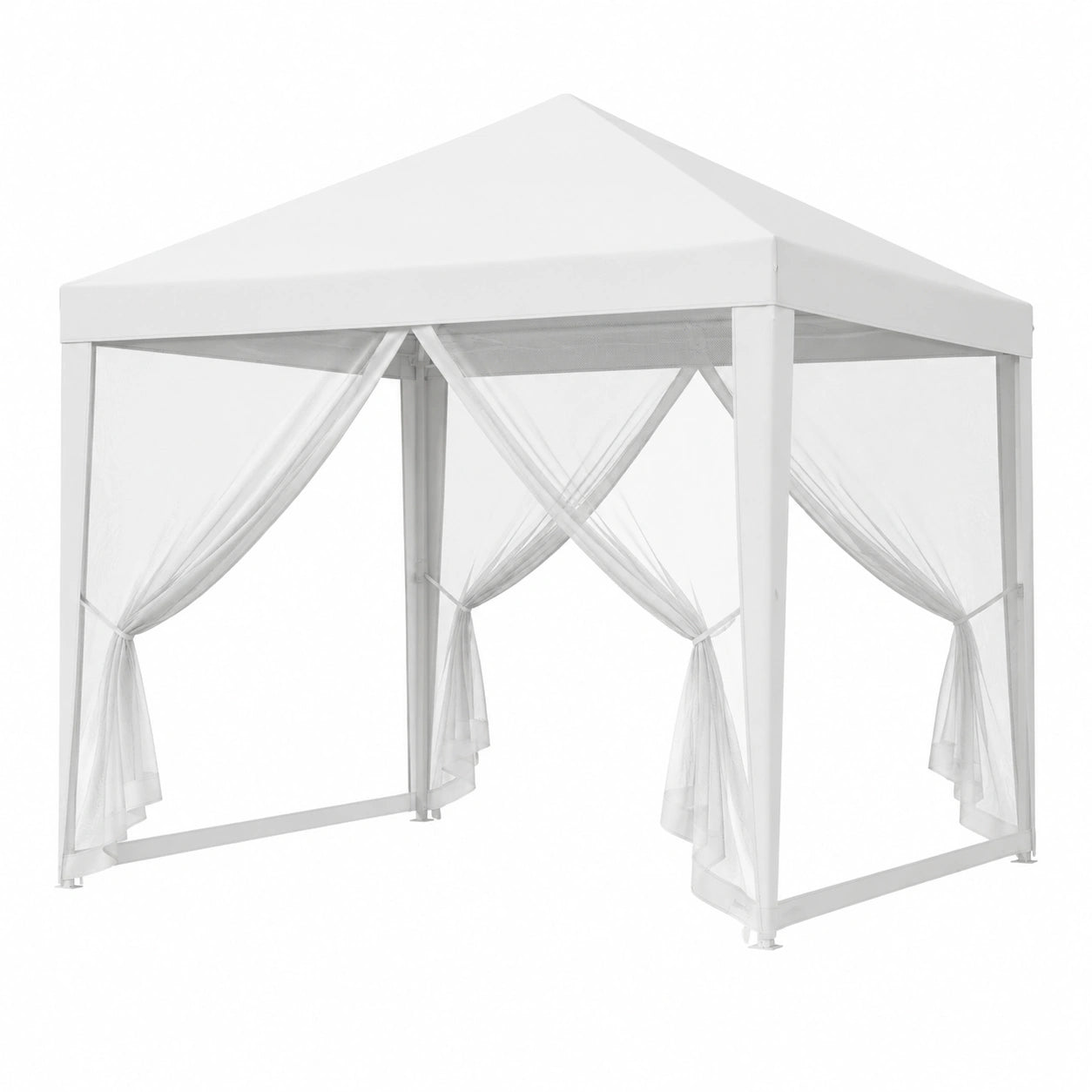 Gazebo Pieghevole STARLYF 3x3 m - Tenda Giardino Impermeabile con Protezione UV e Pareti Anti-Zanzare
