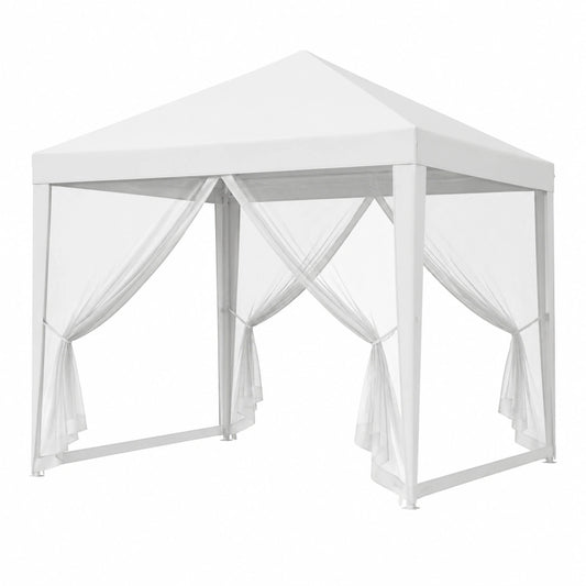 Gazebo Pieghevole STARLYF 3x3 m - Tenda Giardino Impermeabile con Protezione UV e Pareti Anti-Zanzare