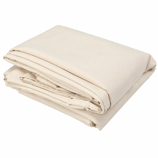 Greenwood - Copertura di Ricambio Antivento per Gazebo 3x6m, Resina Poliestere 350g, Colore Ecrù